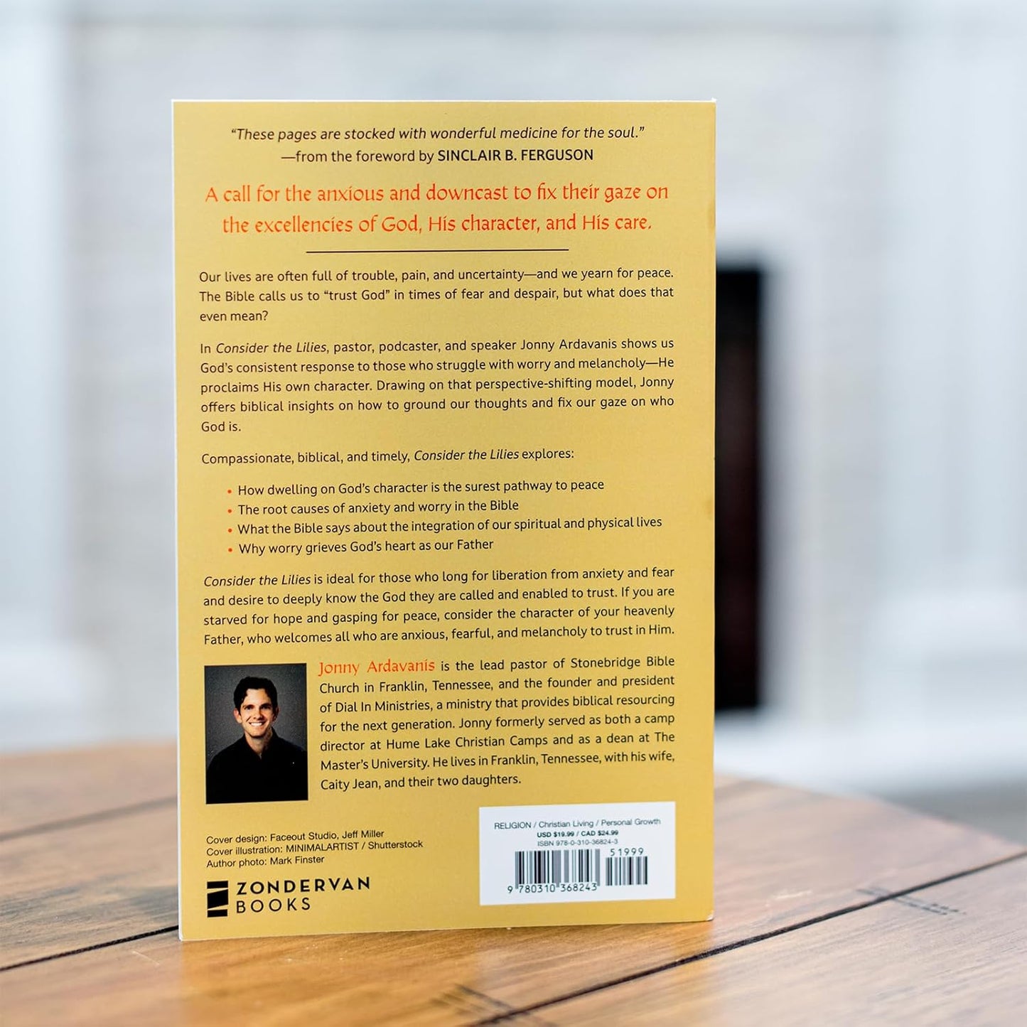 Consider the Lilies: Finding Perfect Peace in the Character of God Paperback – October 8, 2024