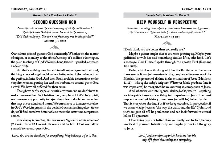 Daily Wisdom for Men 2025 Devotional Collection (Daily Wisdom - Annual Edition) Hardcover – October 1, 2024