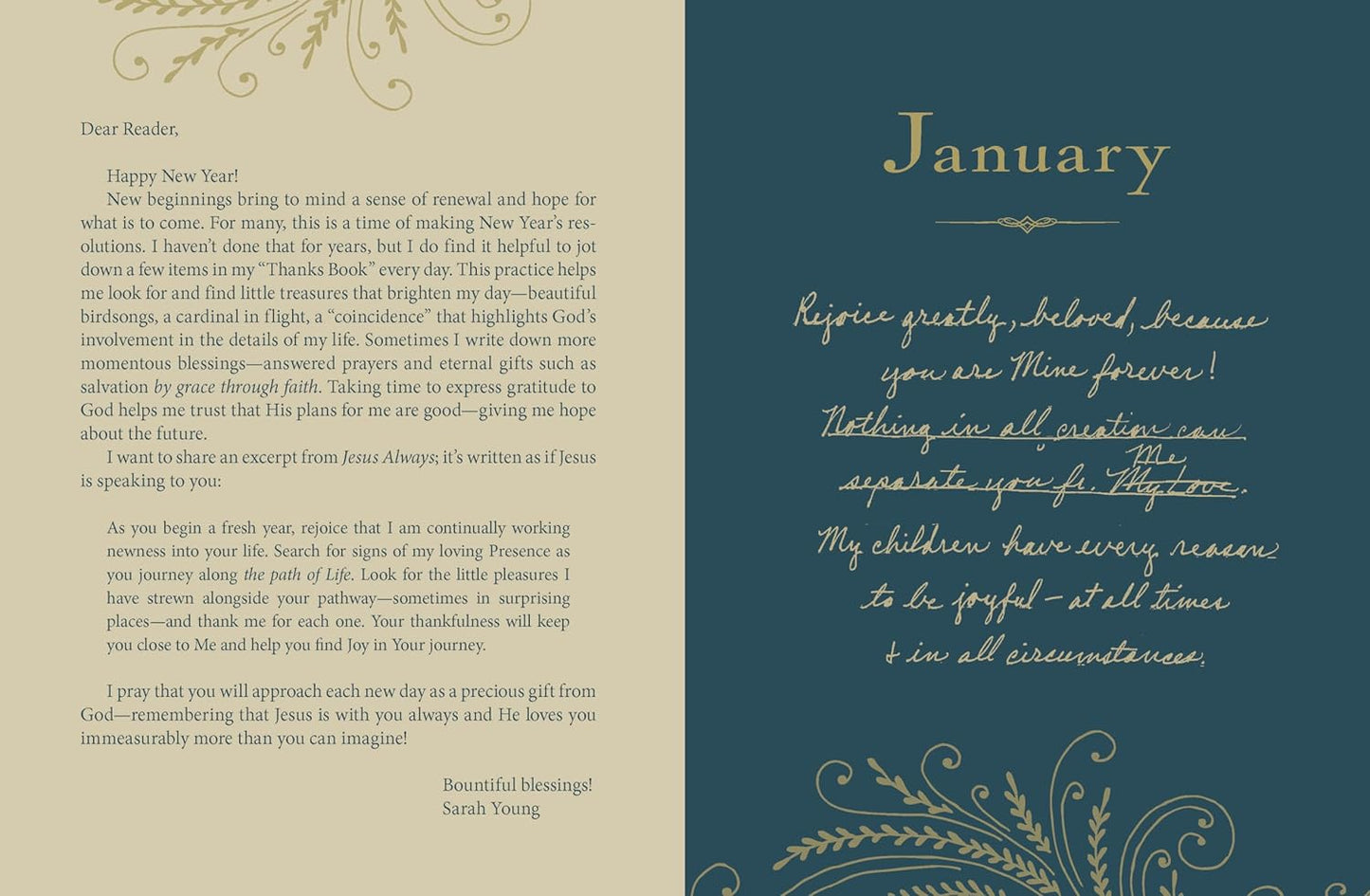 Jesus Calling –NEW– Commemorative Edition: Enjoying Peace in His Presence (A 365-Day Devotional, Includes 12 NEW Bonus Devotions and 12 Letters from the Author) Hardcover – October 1, 2024