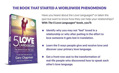 The 5 Love Languages: The Secret to Love that Lasts Paperback – June 1, 2024